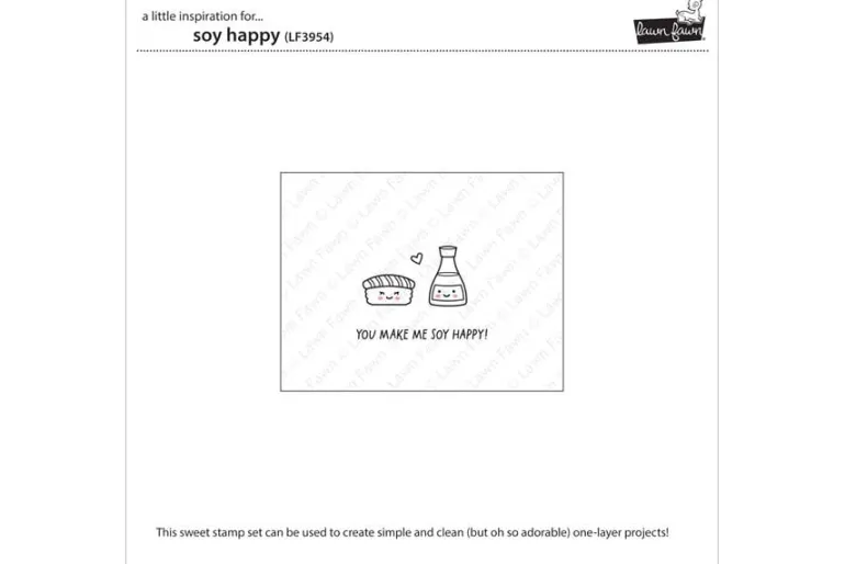 Soy Happy Stamp Set