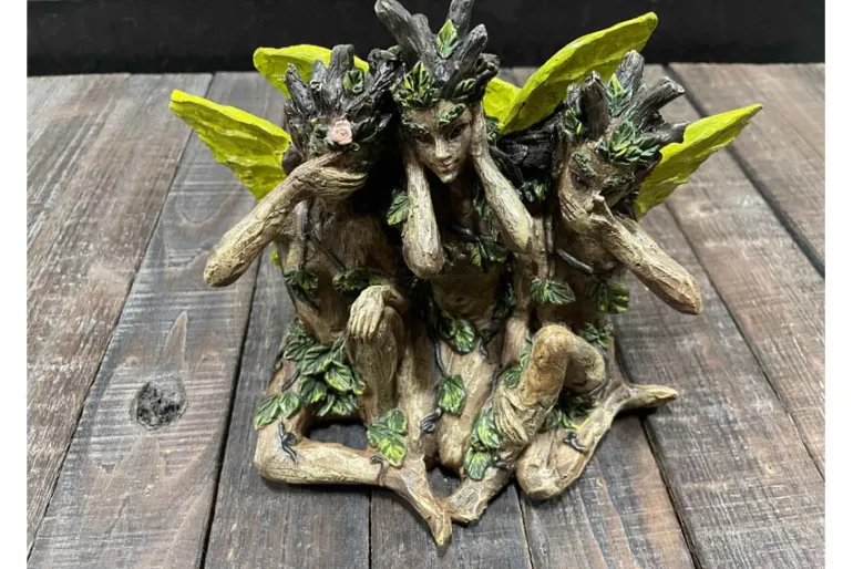 SPC 3 Garden Fairies Statue