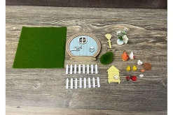 SPC Mini Fairy Garden Bunny Set – 17 Piece