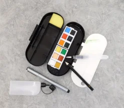 SPC Travel Watercolor Set – 18 Piece Portable Painting Kit