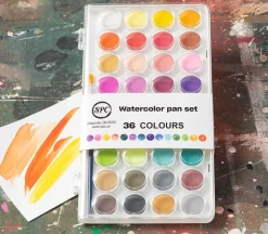 SPC Travel Watercolor Set – 18 Piece Portable Painting Kit