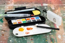 SPC Travel Watercolor Set – 18 Piece Portable Painting Kit