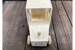 SPC Unfinished Wood Toy Bulldozer