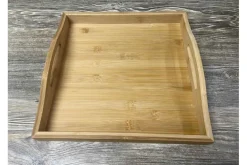 SPC Wooden Square Tray – 12-inch