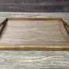SPC Wooden Square Tray – 8-inch