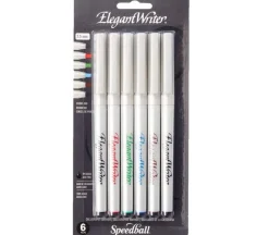 Speedball Elegant Writer Calligraphy Set – Medium Point – 6 Piece