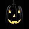 12.4″ Spooky Skull On Books with Batt. Op Candles in Cloche
