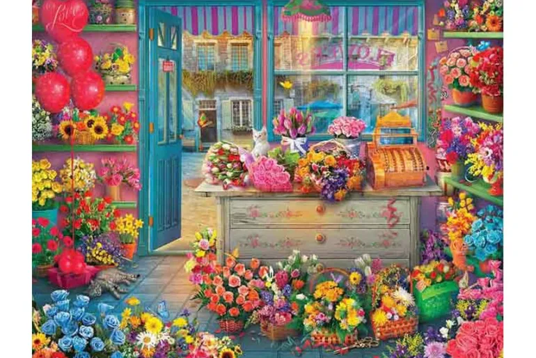 Springbok Artists Table Puzzle – 1000 Piece