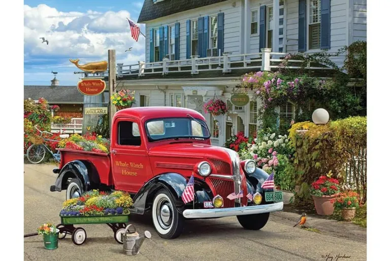 Springbok Colorful Bloom Puzzle – 500 Piece