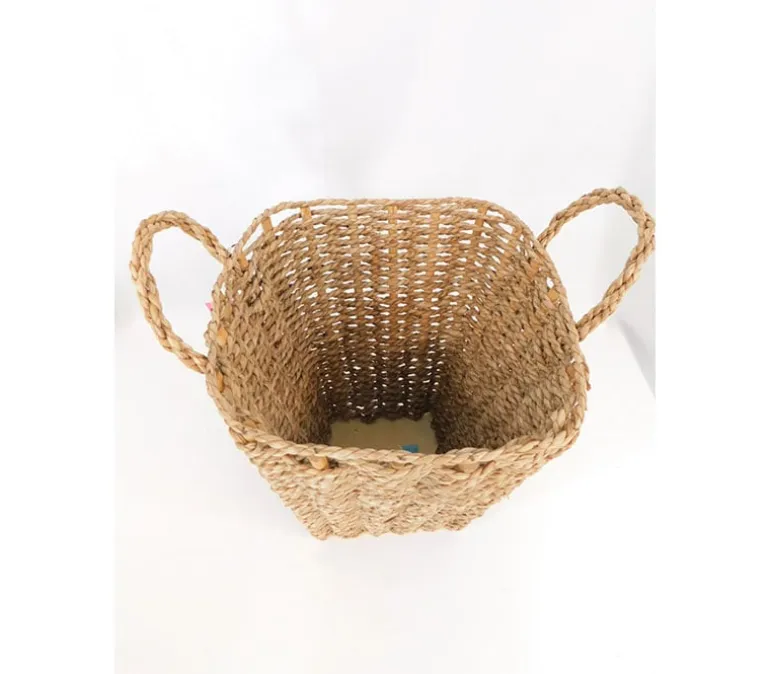 Square Basket with Handle – Medium