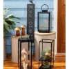 Square Black Lantern – Large
