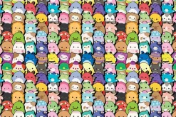 Squishmallows Bees Allover Yellow