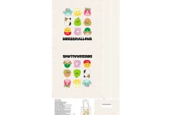 Squishmallows Bees Allover Yellow