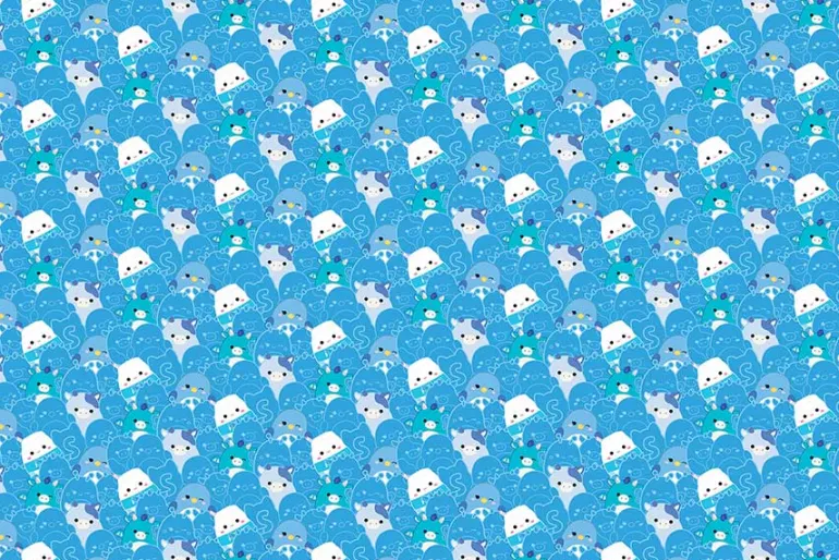 Squishmallows Canvas Tote Bag Panel – 24-inches by 43-inches