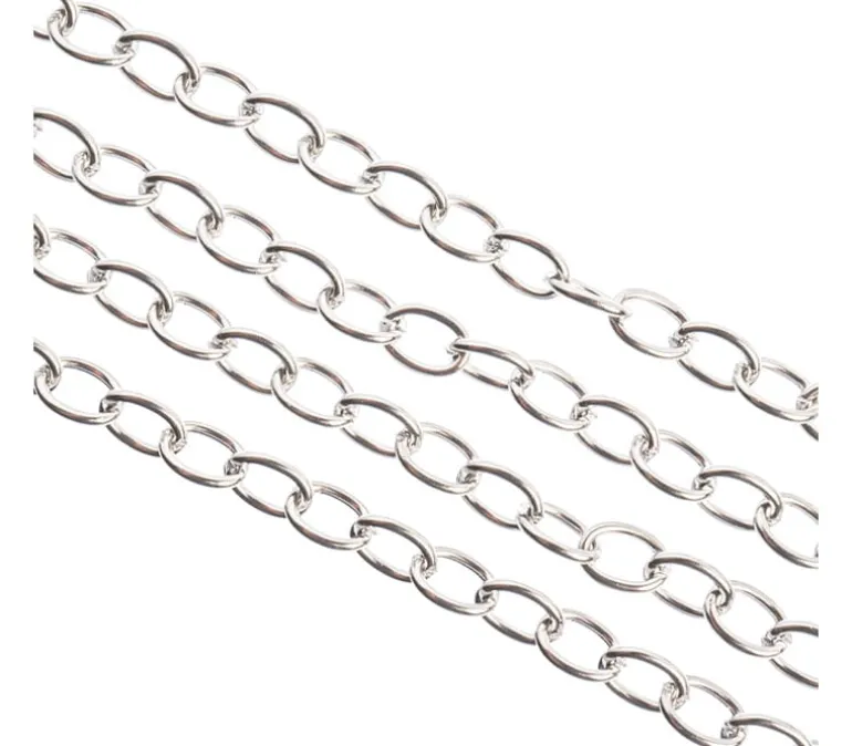 Stainless Steel Chain 1m 6.9mm x5mm