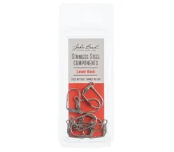 Stainless Steel Earring 12x17mm Lever Back – 8 Piece