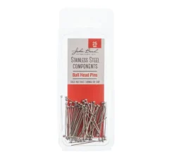 Stainless Steel 25mm Ball Head Pins- 50 pcs