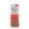 Stainless Steel 9mm Folding End Crimp – 15 pcs