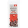 Stainless Steel 4mm Spacer Bead Round – 40 pcs