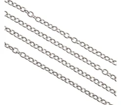 Stainless Steel Rolo Chain 1m With 2.5mm x 2mm Links