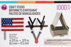 Standard Craft Sticks – 1000pc. – Natural