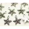 Starfish Charm – Antique Silver Plated