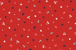 Star Spangled Teeny Tinys on Red