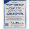 Sta-Wet Painters Pal Acrylic Film – 9-inch x 12-inch – 30 Piece