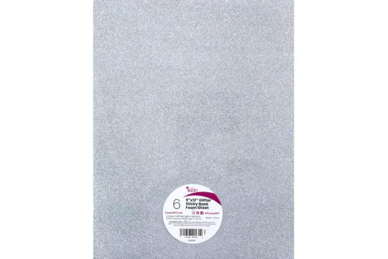 Sticky Back Foam Sheet Value Pack – 6″X9″ – 40pc. – Ast. Colors