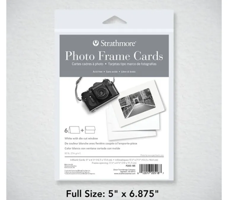 Strathmore Greeting Cards – Photo Frame – 6 Cards