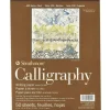 Strathmore 400 Series 20# Calligraphy Pad – 8-1/2-inch x 11-inch – Tape Bound – 50 Sheets