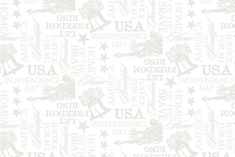 Strength and Honor White on White Tossed Flags