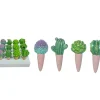 Succulent Plant Water Pick – 1 Pick – Style Shipped is Randomly Picked