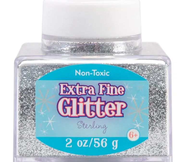 Sulyn Extra Fine Glitter – 2-ounce – Sterling