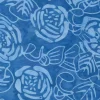 Sunburst Batiks Cobalt Roses