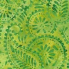 Sunburst Batiks Lime Paisley