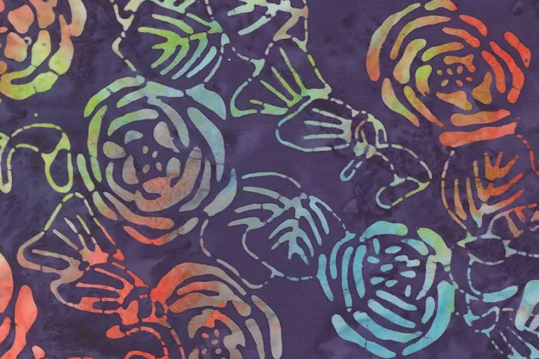 Sunburst Batiks Ocean Streaks