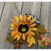 Sunflower Lotus and Berry Pick – 16-inch