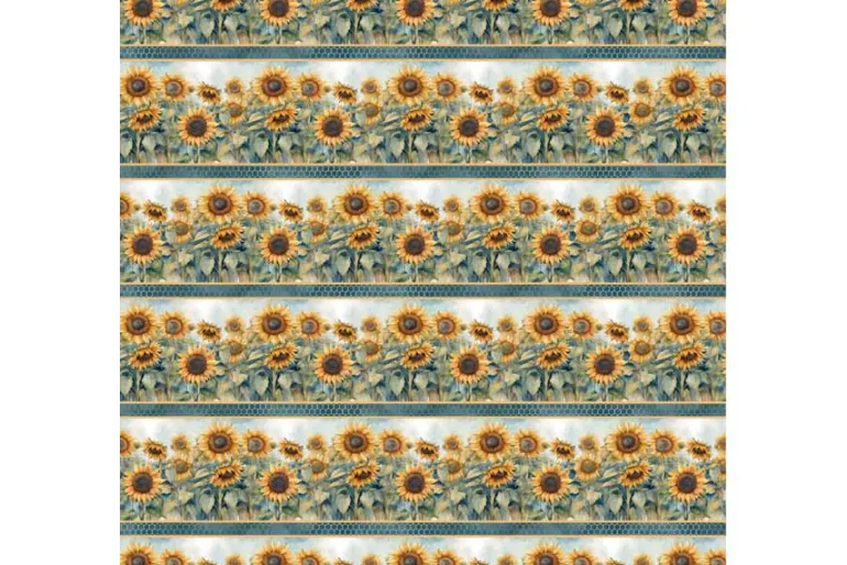 Sunkissed Sunflower Toss on Cream