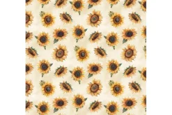 Sunkissed Sunflower Toss on Cream