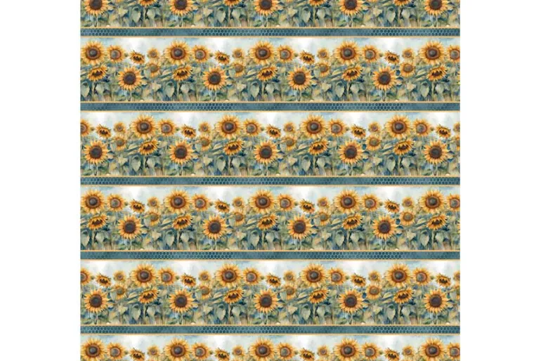 Sunkissed Sunflower Toss on Cream