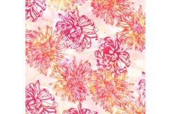 Sunset Batiks Sunflower in Poppy