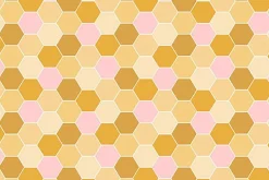 Sunset Cottage Suncatcher Purple on White