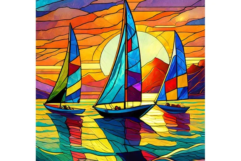 Sunset Sailing – 500 Piece Puzzle