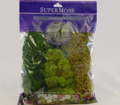 SuperMoss Reindeer Moss – Chartreuse – 2-ounce