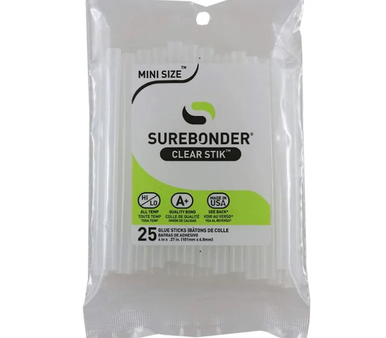 Surebonder Rr-5 Made In The Usa All-Temperature Standard Size Hot Melt Glue Roll-60″ (5 Feet)-7/16″ (.43″) Diameter
