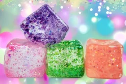 Surprise  Glitter Ice Cube Squishy Toy