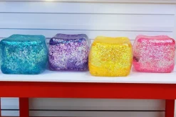 Surprise Glitter Ice Cube Squishy Toy