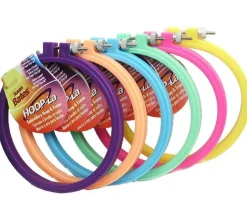 Susan Bates – Hoop-La Embroidery Hoop and Frame – 10-inch – Color Shipped is Picked Randomly