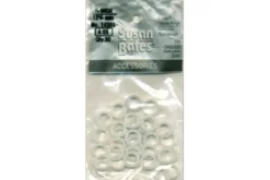 Susan Bates Plastic Bone Rings 1-inch 15 count